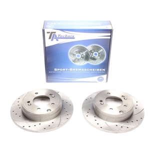 TA Technix Sport Bromsskivesats, Bakaxel Hyundai Sonata V (NF)