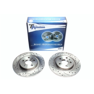TA Technix Sport Bromsskivesats, Bakaxel Citroën C8 (EA_, EB_)