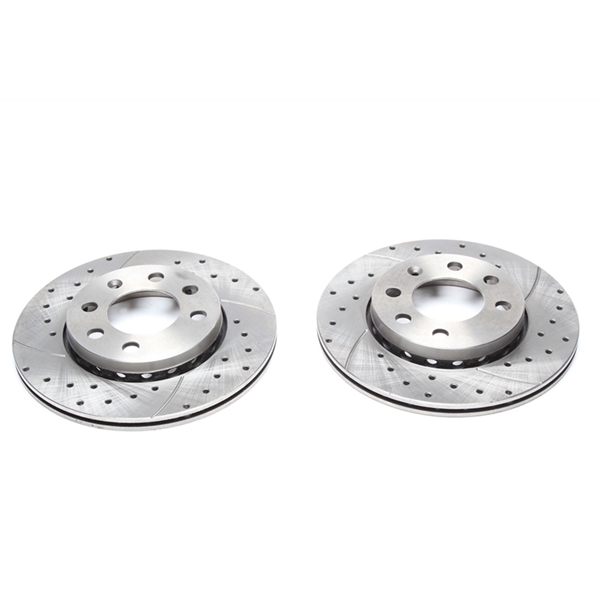 TA Technix Sport Bromsskivesats, Framaxel VW Lupo Typ 6X1, 6E1