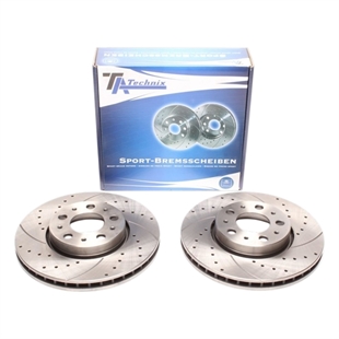TA Technix Sport Bromsskivesats, Framaxel Volvo S60 I (Typ R)