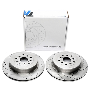 TA Technix Sport Bromsskivesats, Bakaxel Subaru Impreza sedan (GD)