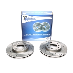 TA Technix Sport Bromsskivesats, Framaxel Mazda 323 F VI (BJ)