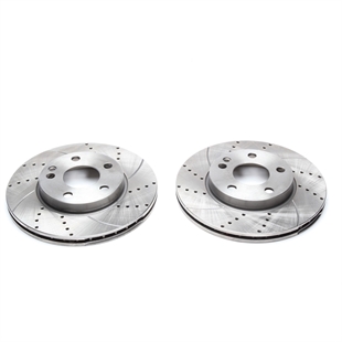 TA Technix Sport Bromsskivesats, Framaxel Mercedes-Benz B-Class B Typ W245
