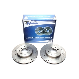 TA Technix Sport Bromsskivesats, Framaxel Honda Concerto (HW, MA)