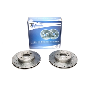 TA Technix Sport Bromsskivesats, Framaxel Honda Prelude III (BA)