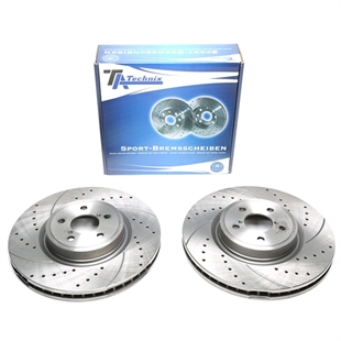 TA Technix Sport Bromsskivesats, Framaxel Subaru Forester (SJ)