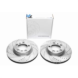 TA Technix Sport Bromsskivesats, Framaxel Porsche 911 (996)