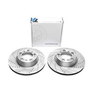 TA Technix Sport Bromsskivesats, Bakaxel Porsche 911 (991)