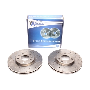 TA Technix Sport Bromsskivesats, Framaxel Mazda CX-7 (ER)