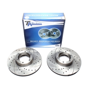 TA Technix Sport Bromsskivesats, Framaxel Opel Movano Box (F9)