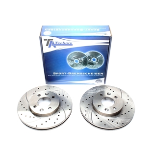 TA Technix Sport Bromsskivesats, Framaxel Renault Laguna I (B56, 556)