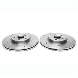 TA Technix Sport Bromsskivesats, Framaxel Volvo S40 II Type MS