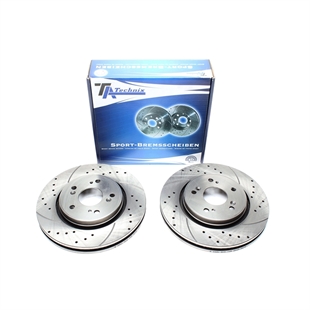 TA Technix Sport Bromsskivesats, Framaxel Honda CR-V III (RE)