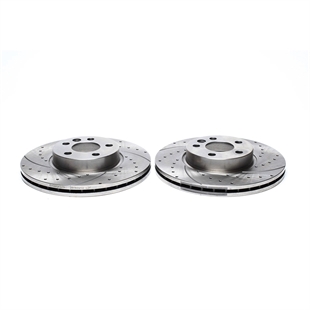 TA Technix Sport Bromsskivesats, Framaxel VW Transporter T4 Bus Typ 70XB, 70XC, 7DB, 7DW
