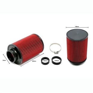TA Technix Sportluftfilter Rött Ø148 mm