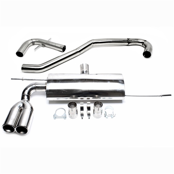 TA-Technix Duplex Catback Avgassystem i rostfri stål Audi A3 8P