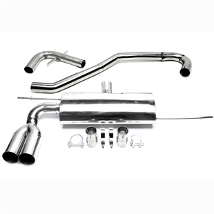 TA-Technix Duplex Catback Avgassystem i rostfri stål Audi A3 8P