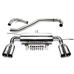 TA-Technix Duplex Catback Avgassystem i rostfri stål Audi A3 8P