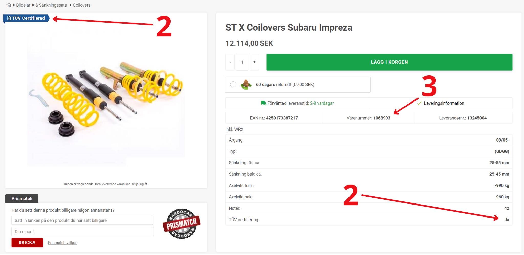 Steg-för-steg-guide för att beställa TUV