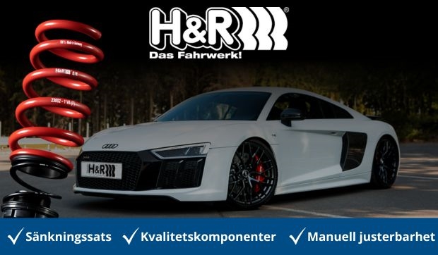 H&R Justerbara Sänkningssäts till Audi A5 B8