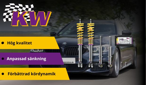 KW V1 Coilovers till Audi A4 B8