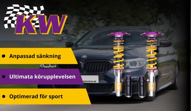 KW V3 Clubsport Coilovers till VW Scirocco
