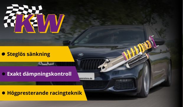 KW V4 Coilovers till BMW M3