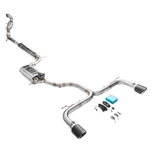RM Motors Complete Exhaust System For Seat Leon Cupra 3 Hatchback With Sport Catalyst, Euro 3, 200 cpsi, 101 mm, Tip - 7
